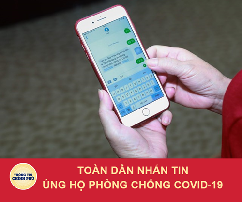 Toàn dân nhắn tin ủng hộ phòng chống dịch Covid -19